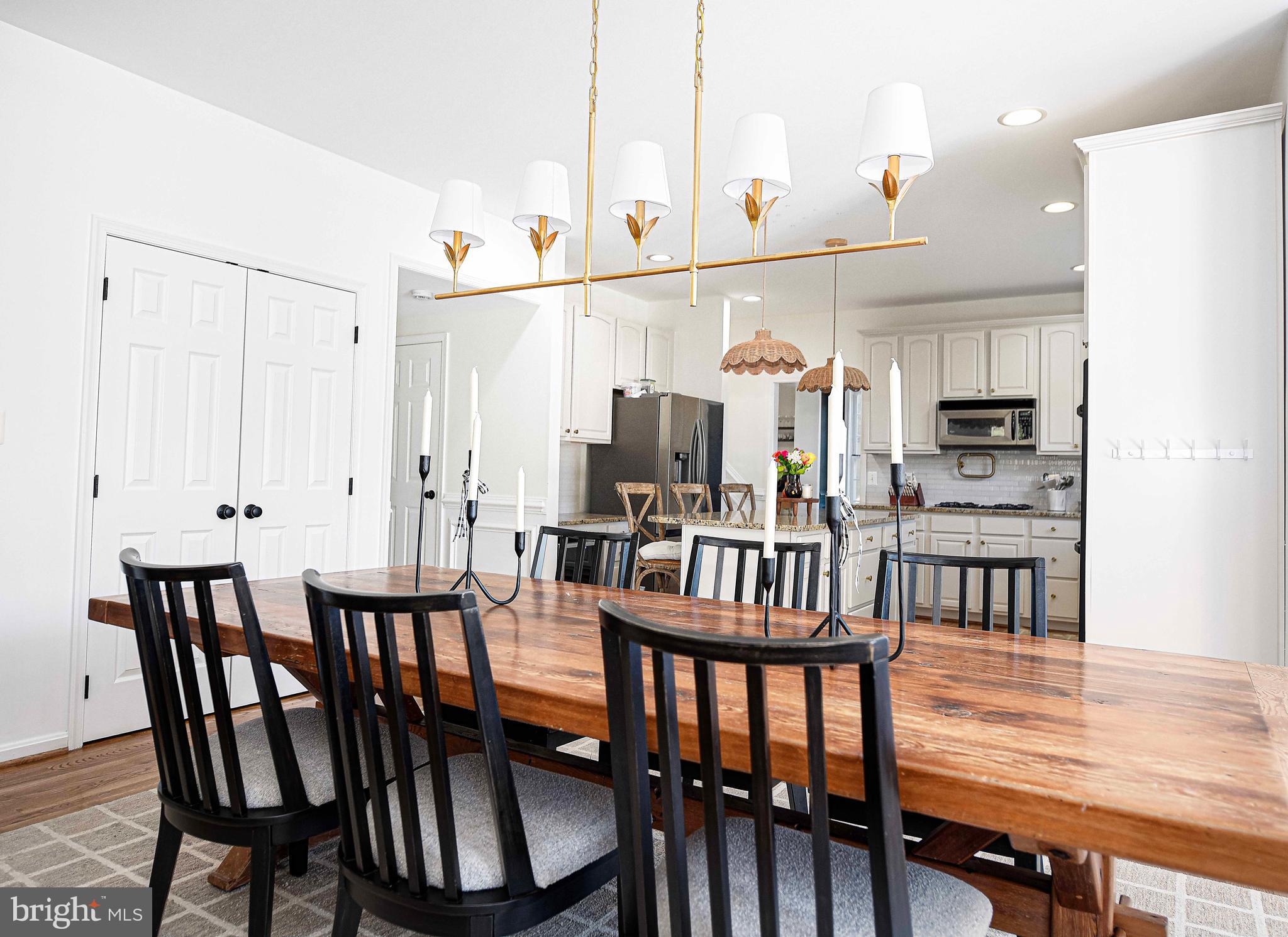 14516 Cuba Road Cockeysville, MD 21030 - Photo 30 of 79 a view of a dining room with furniture window and wooden floor