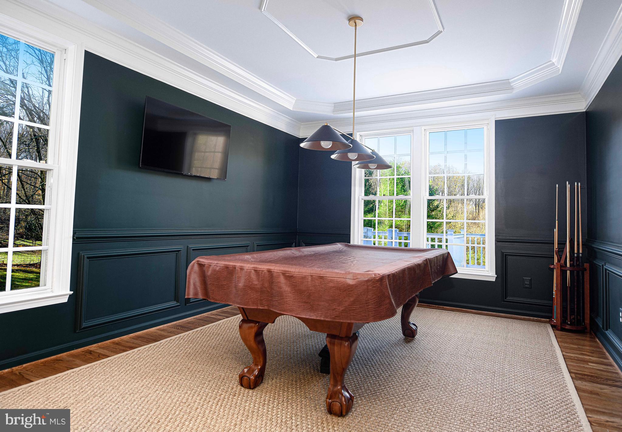 14516 Cuba Road Cockeysville, MD 21030 - Photo 35 of 79 a bed room with a bed tv and a window