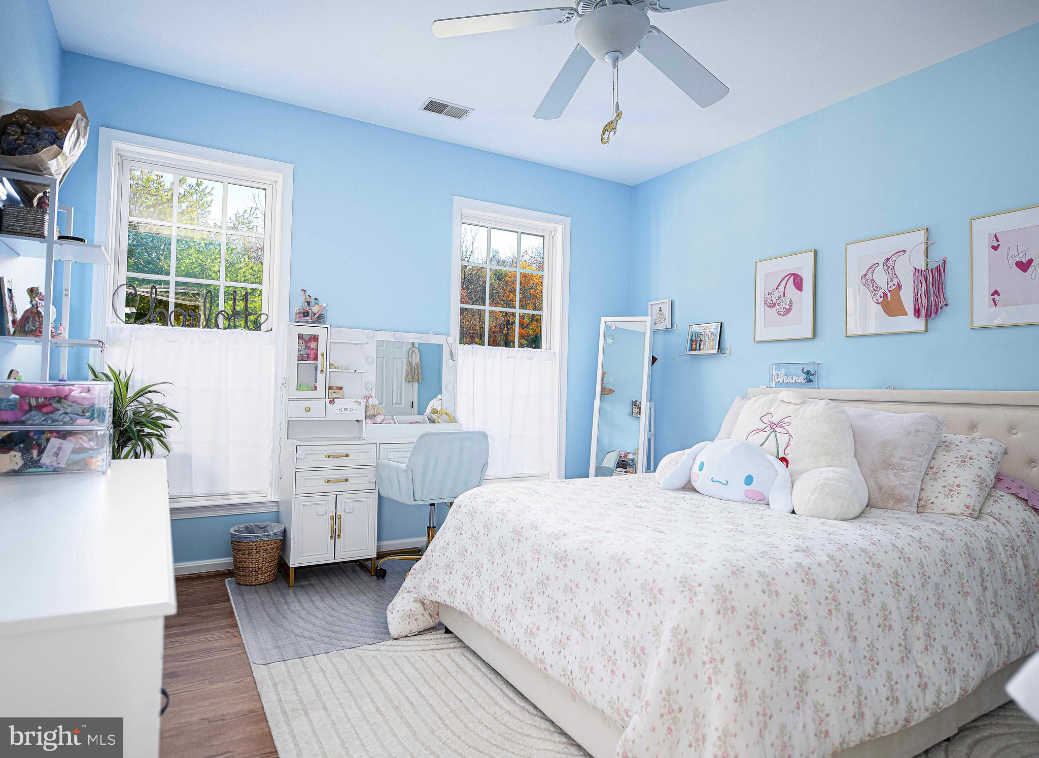 14516 Cuba Road Cockeysville, MD 21030 - Photo 51 of 79 a bedroom with a bed and a desk