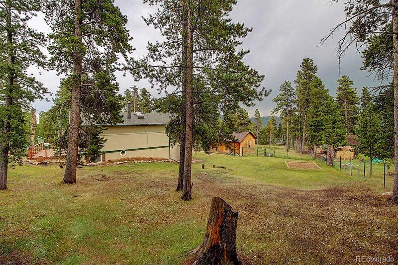 559 Caesar Road Black Hawk, CO 80422 - Photo 32 of 38 a view of a yard with a tree