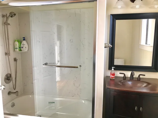 a bathroom with a sink and a toilet
