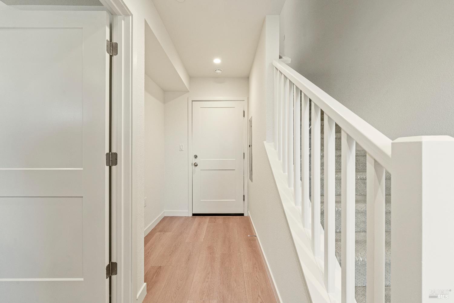 209 Wellness Way Rohnert Park, CA 94928 - Photo 24 of 30 a view of a hallway with wooden floor and entryway
