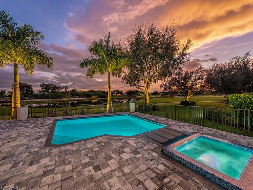 16868 Brightling Way Naples, FL 34110 - Photo 32 of 35 a view of a park with palm trees