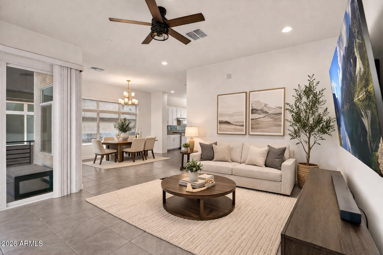 6850 East McDowell Road, Unit 14 Scottsdale, AZ 85257 - Photo 2 of 48 Virtual Staging - Living Room
