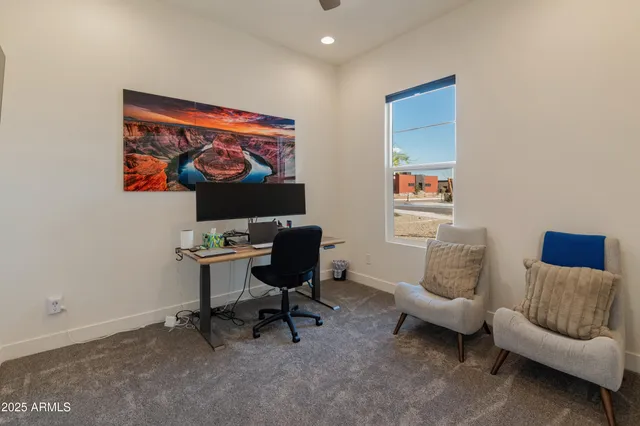 a close up view of racks on the wall