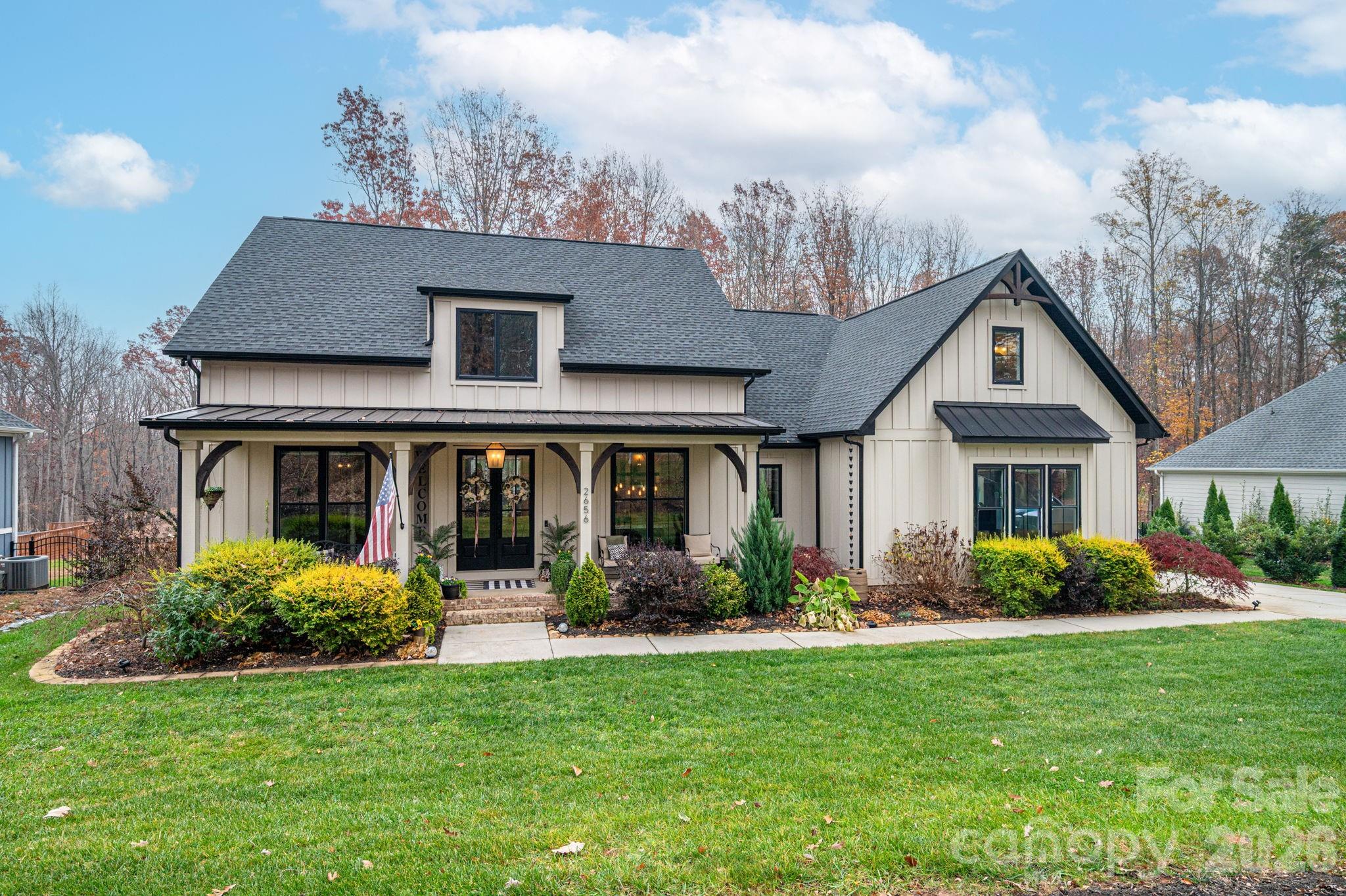2656 Lee Lawing Road Lincolnton, NC 28092 - Photo 45 of 48 a front view of a house with garden