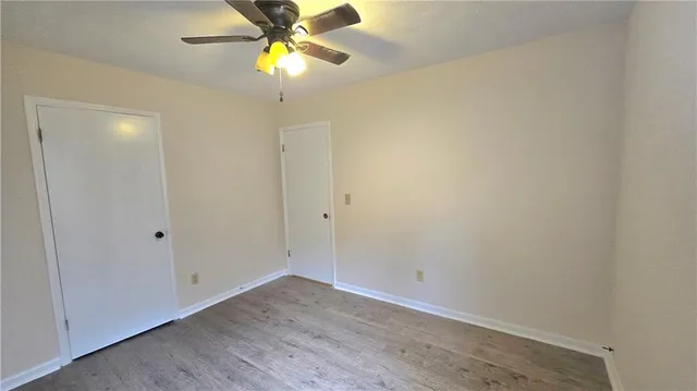 wooden floor in an empty room