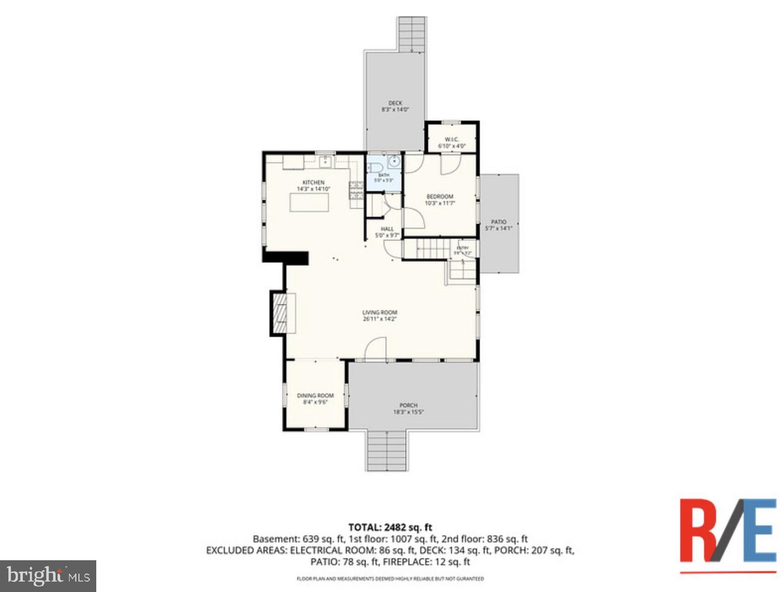 4104 Wentworth Road Baltimore, MD 21207 - Photo 65 of 68 Main level floor plan