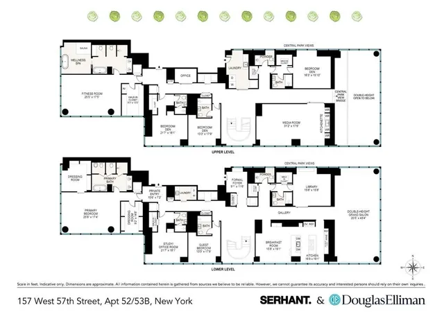 $50,000,000 | 157 West 57th Street, Unit 52/53B | Midtown Central