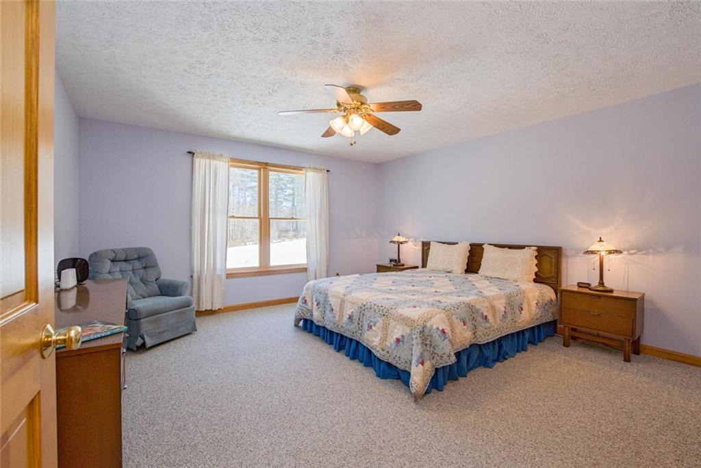 104 Bryant Road Buckfield, ME 04220 - Photo 25 of 35 Bedroom one, ceiling fans through...