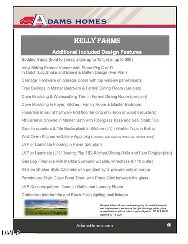 $421,100 | 49 Galway Road, Lillington, NC 27546