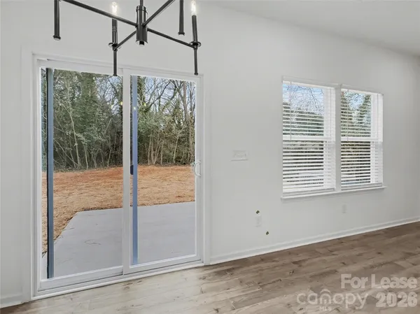 a view of a room with window