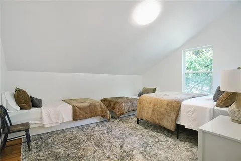 a very nice looking room with a large window