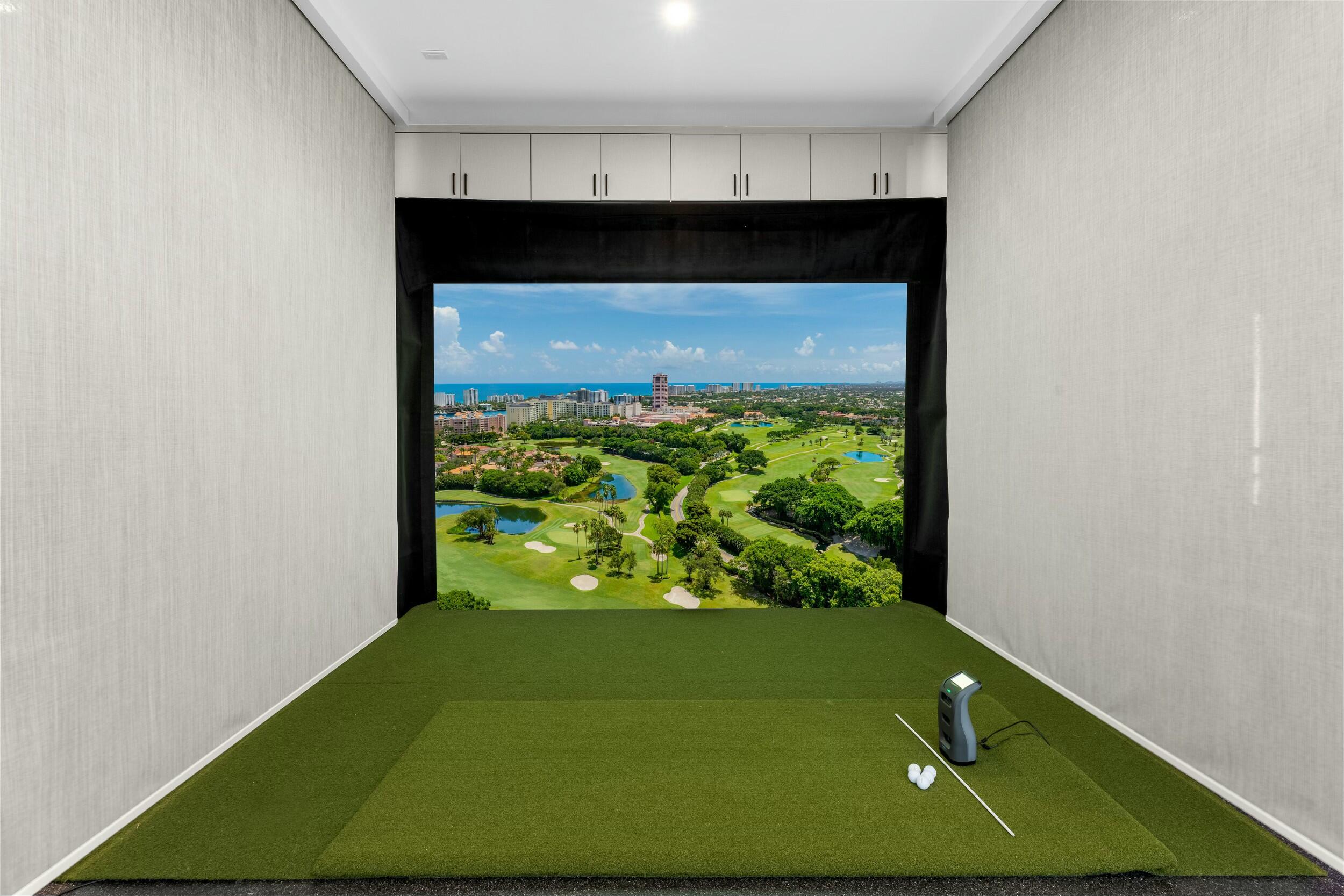 772 Glouchester Street Boca Raton, FL 33487 - Photo 71 of 85 Golf simulator