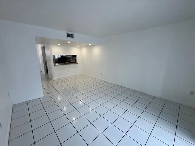 a view of a utility room and window