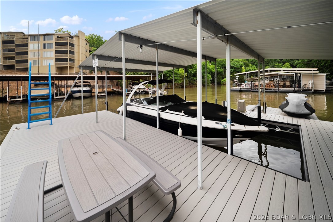 2247 Breezy Acres Road Osage Beach, MO 65065 - Photo 6 of 53 Maintenance free dock with big swim platform for s