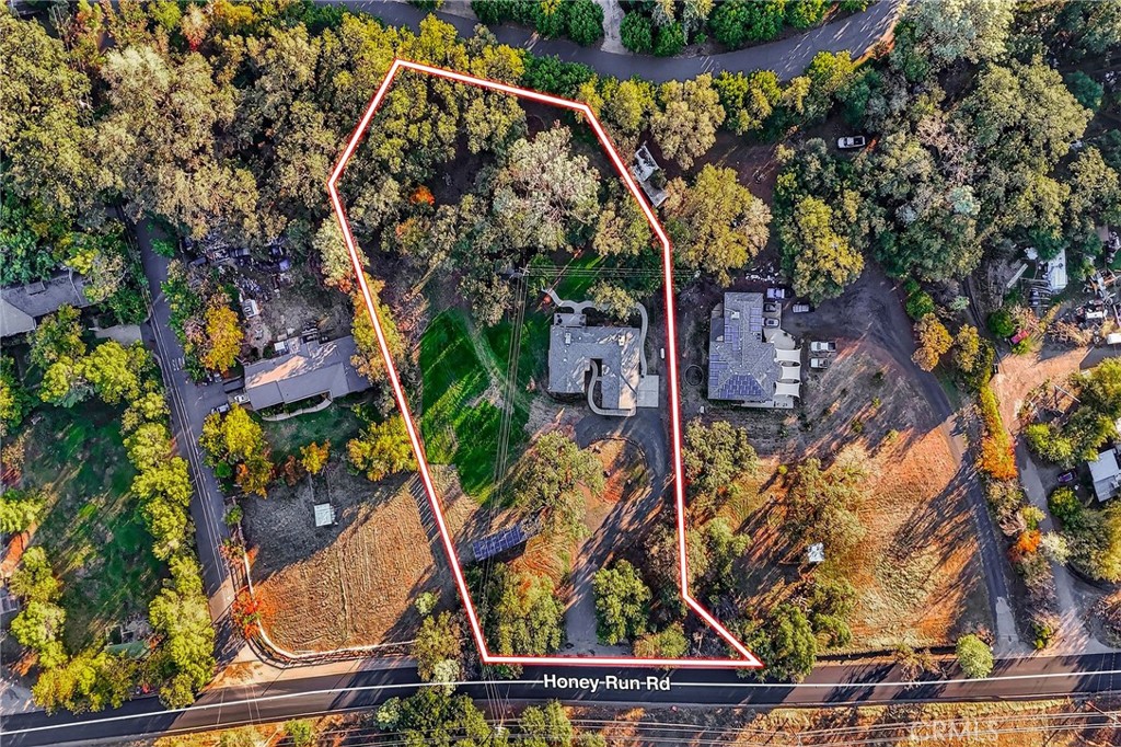 142 Honey Run Road Chico, CA 95928 - Photo 26 of 28 an aerial view of a house swimming pool and outdoor space