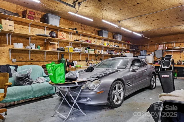 a house with trees in the background