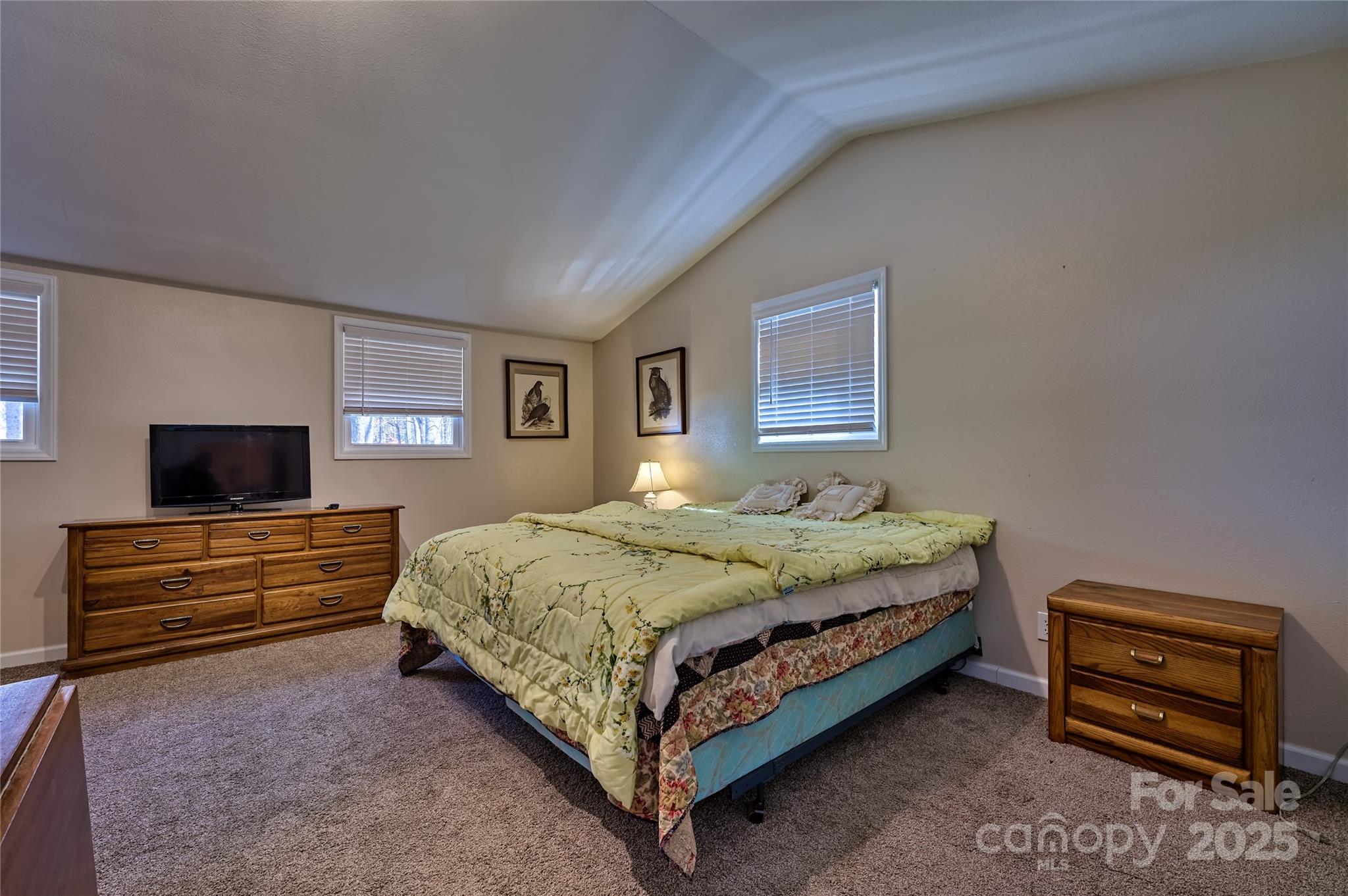 2626 Dendy Orchard Road Highlands, NC 28741 - Photo 33 of 33 a bedroom with a bed and a television