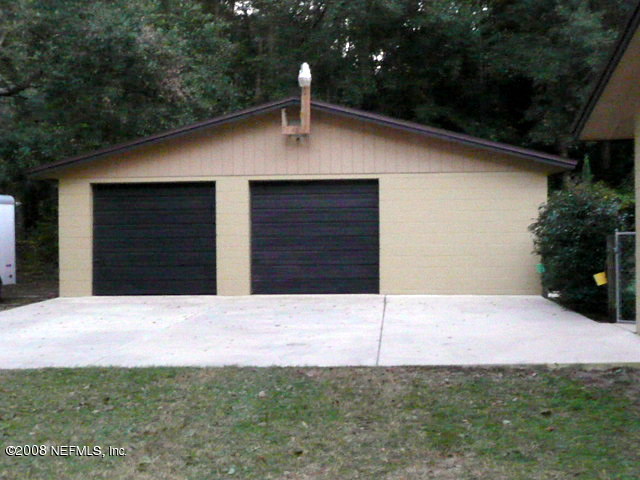 8193 Carl Brook Road Keystone Heights, FL 32656 - Photo 14 of 20 Double car garage and workshop