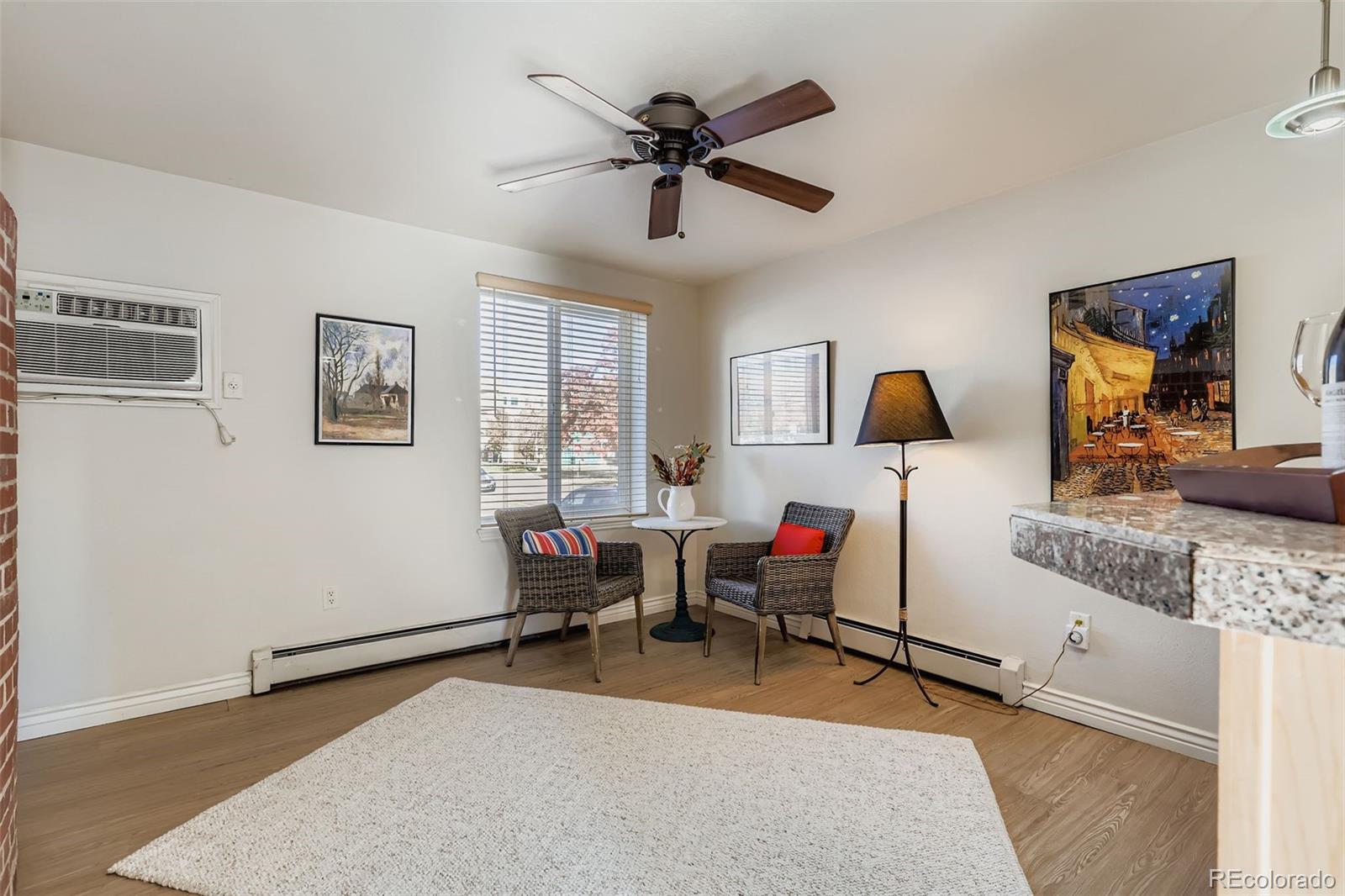 1833 North Williams Street, Unit 206 Denver, CO 80218 - Photo 9 of 29 a living room with furniture and window