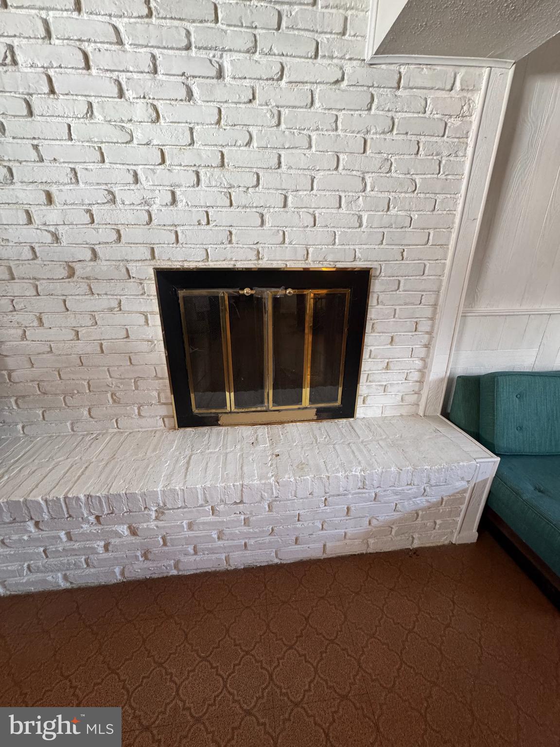 3532 Kings Point Road Randallstown, MD 21133 - Photo 23 of 27 Lower-Level Fireplace