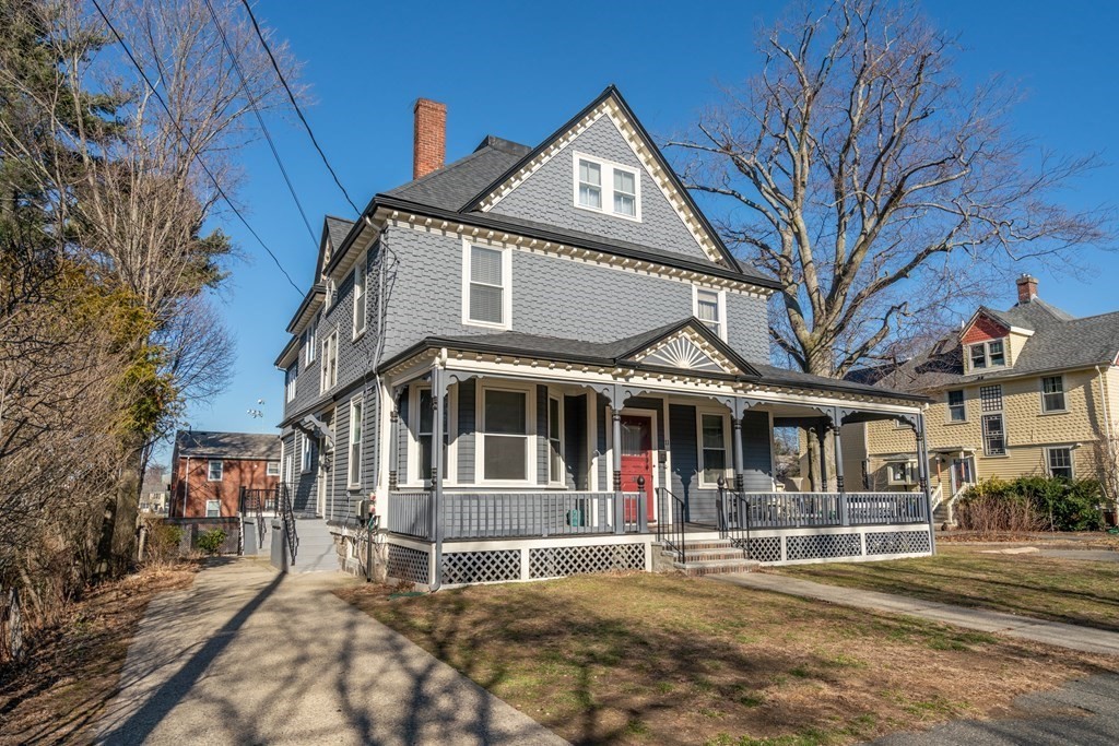 11 Jenison Street Newton, MA 02460 - Photo 2 of 42 a view of a white building with a large windows