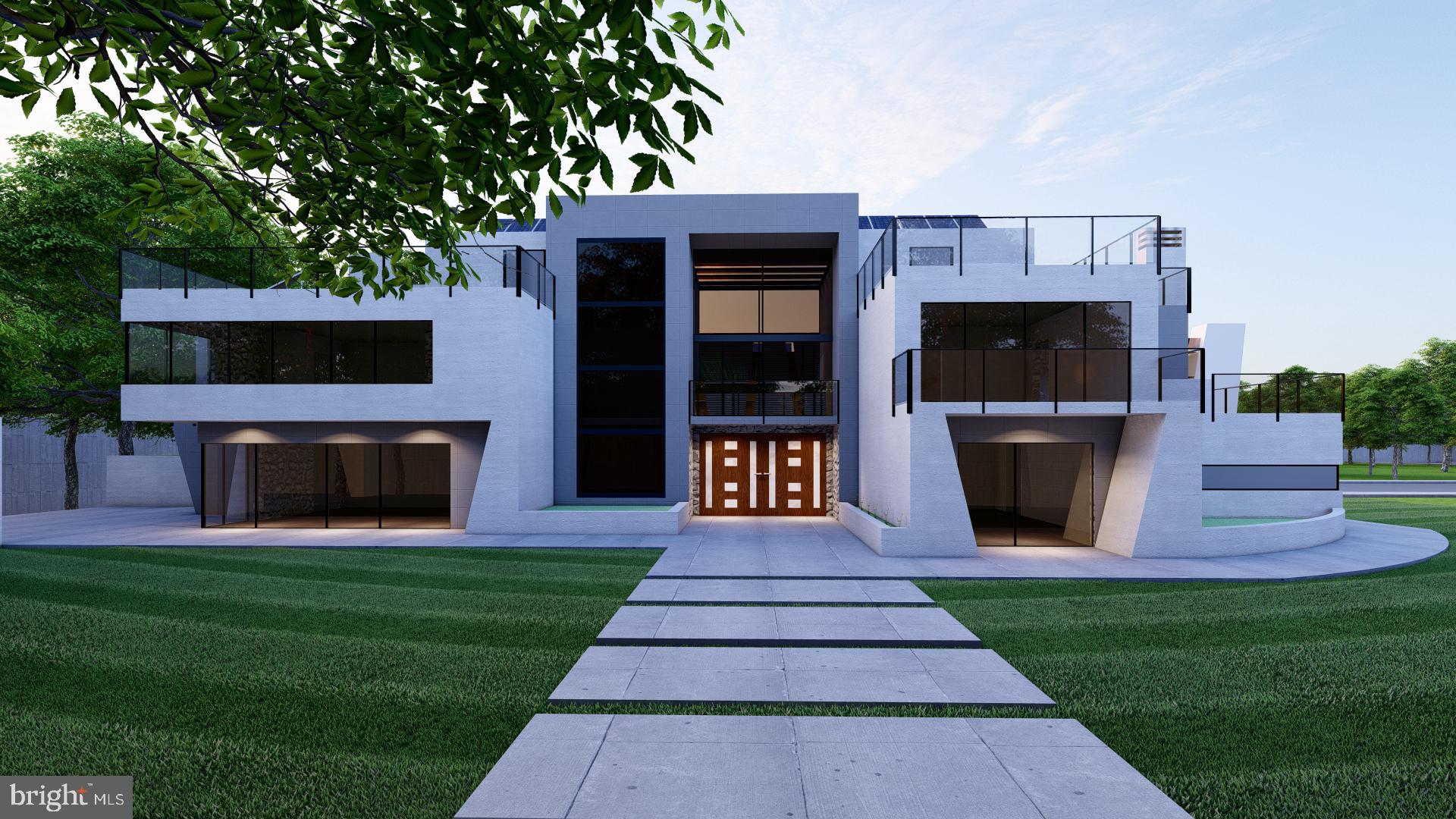 11625 Braddock Road Fairfax, VA 22030 - Photo 2 of 11 a front view of a house with a yard and a garden