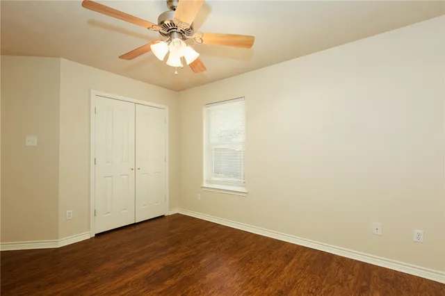 wooden floor in an empty room
