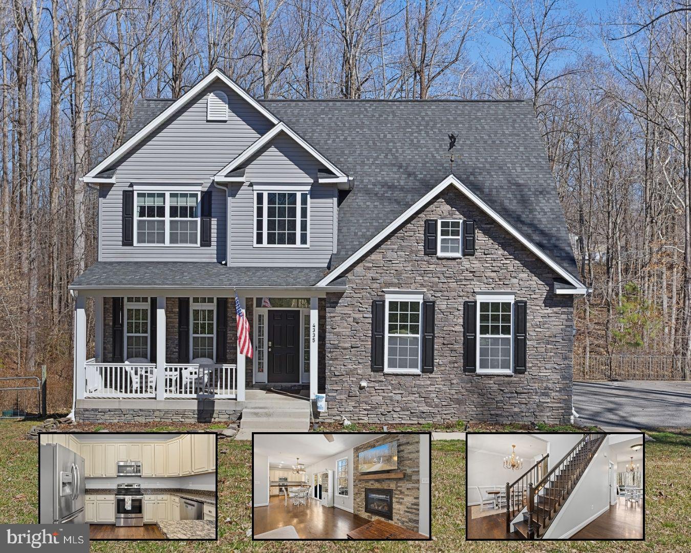 4335 Pleasant Court Huntingtown, MD 20639 - Photo 1 of 46 a front view of a house with large windows