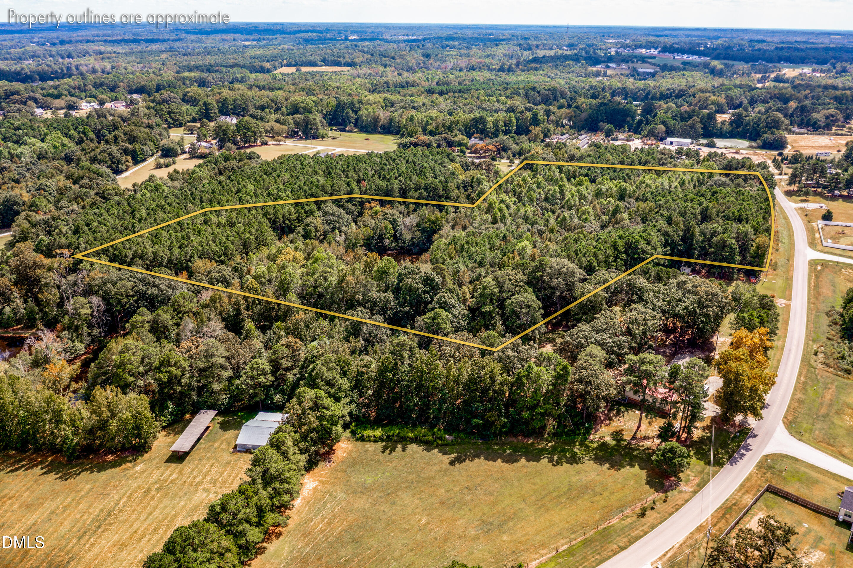 0 Massengill Pond Road Angier, NC 27501 - Photo 3 of 9 an aerial view of a house