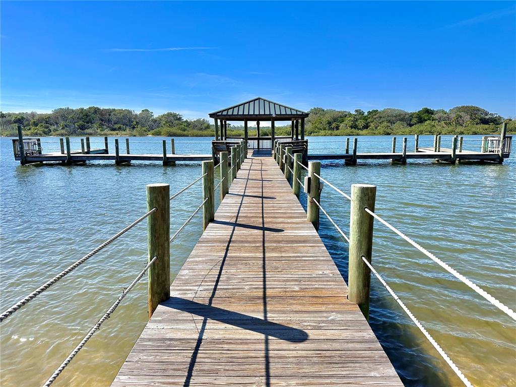 100 San Juan Drive, Unit A203 Palm Coast, FL 32137 - Photo 48 of 59 a view of a terrace with a lake view