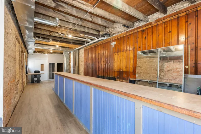 a view of storage and utility room