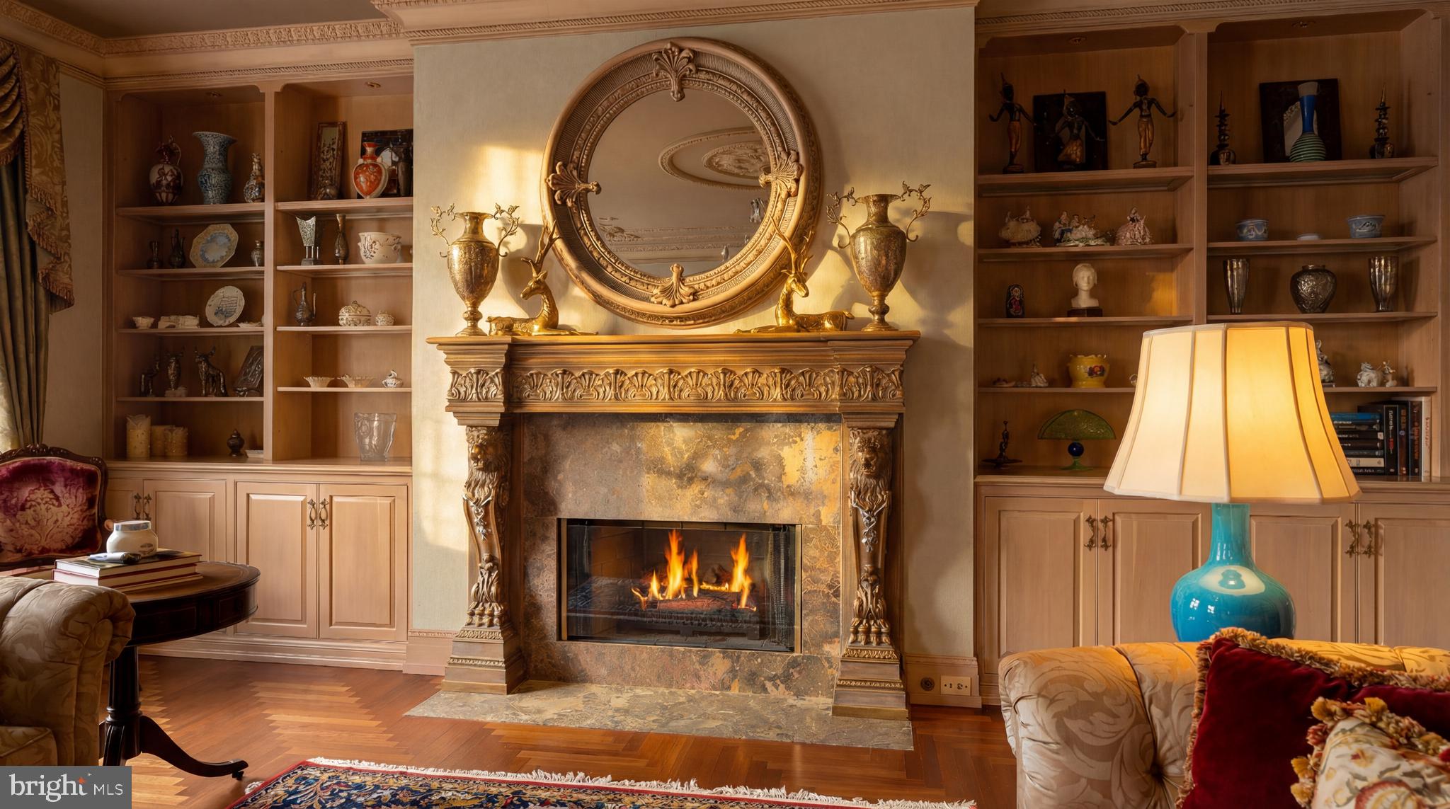 651 Mine Ridge Road Great Falls, VA 22066 - Photo 10 of 21 Formal Living with Fireplace