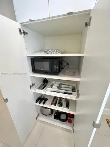 a view of front door