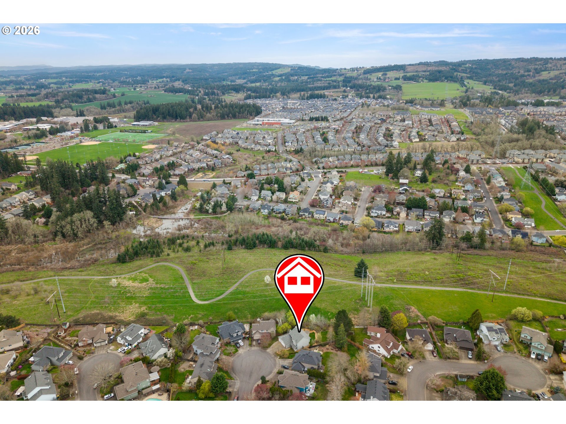 5572 Northwest 165th Place Portland, OR 97229 - Photo 45 of 48 a view of a city