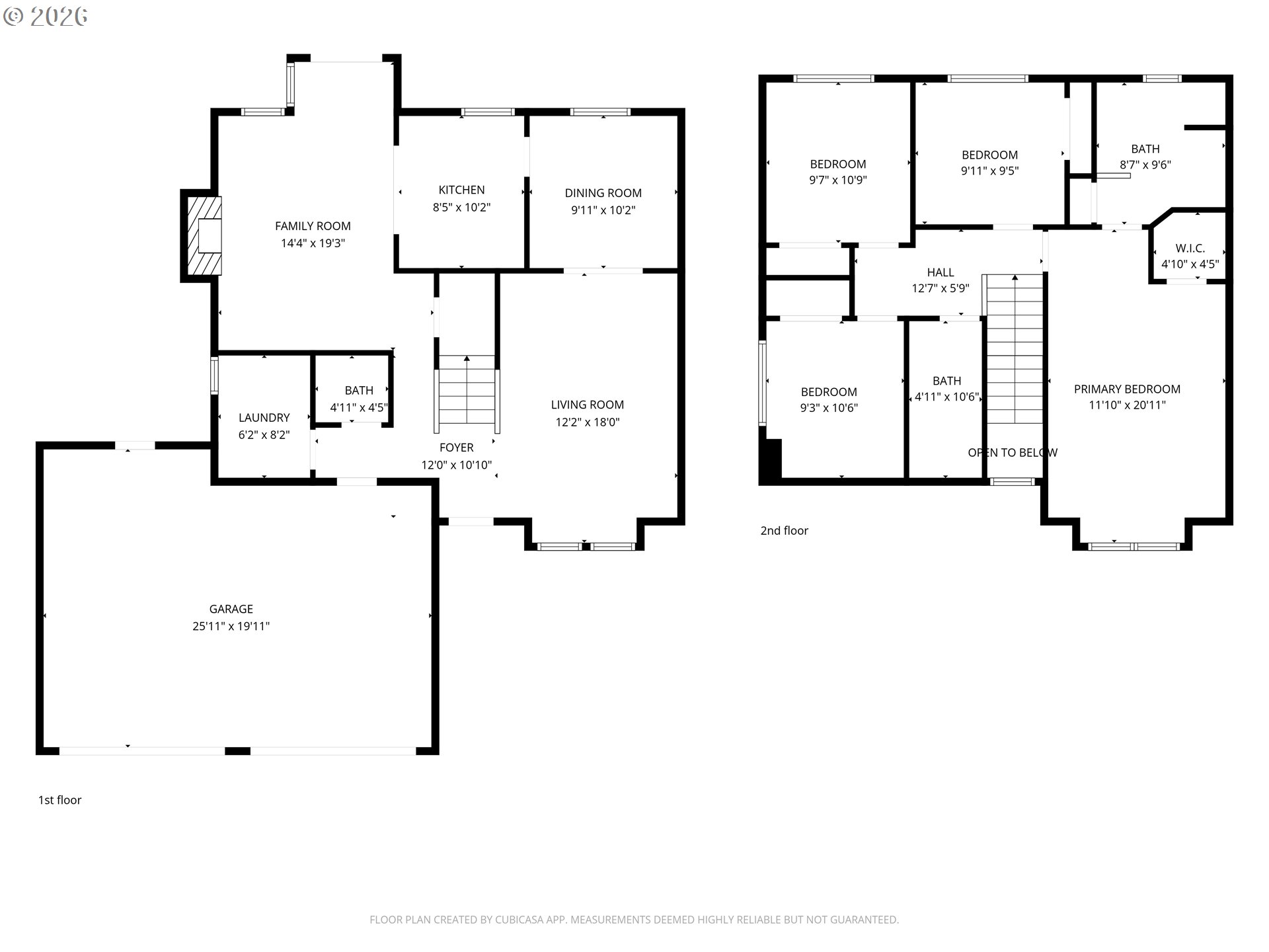 5572 Northwest 165th Place Portland, OR 97229 - Photo 48 of 48 a picture of a floor plan