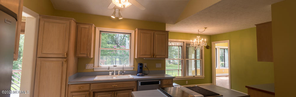 135 Pirates Road New Bern, NC 28562 - Photo 17 of 34 Views from Kitchen
