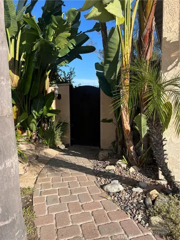 a view of a entryway