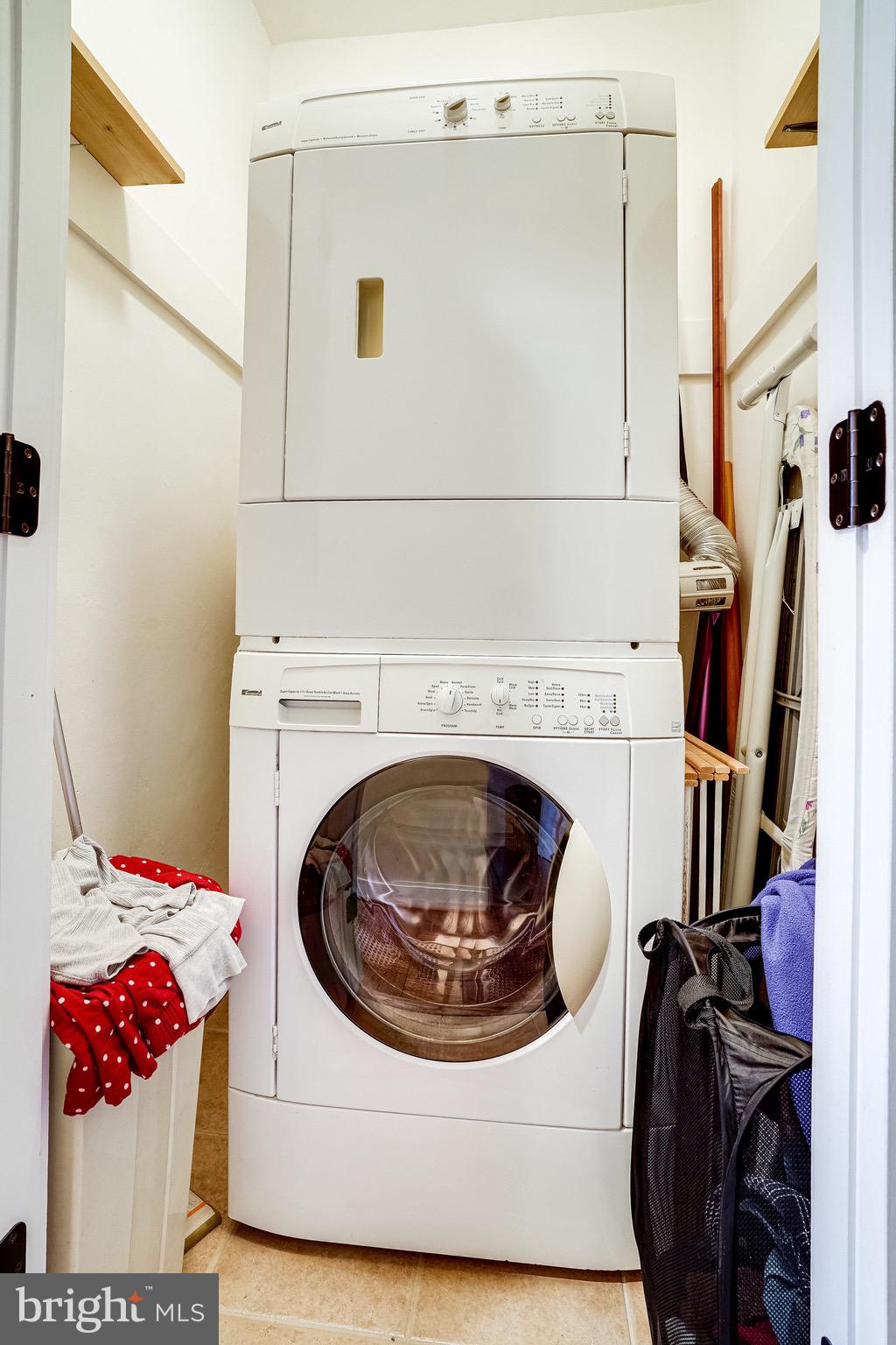 3312 Gunston Road Alexandria, VA 22302 - Photo 32 of 43 Stacked washer/dryer