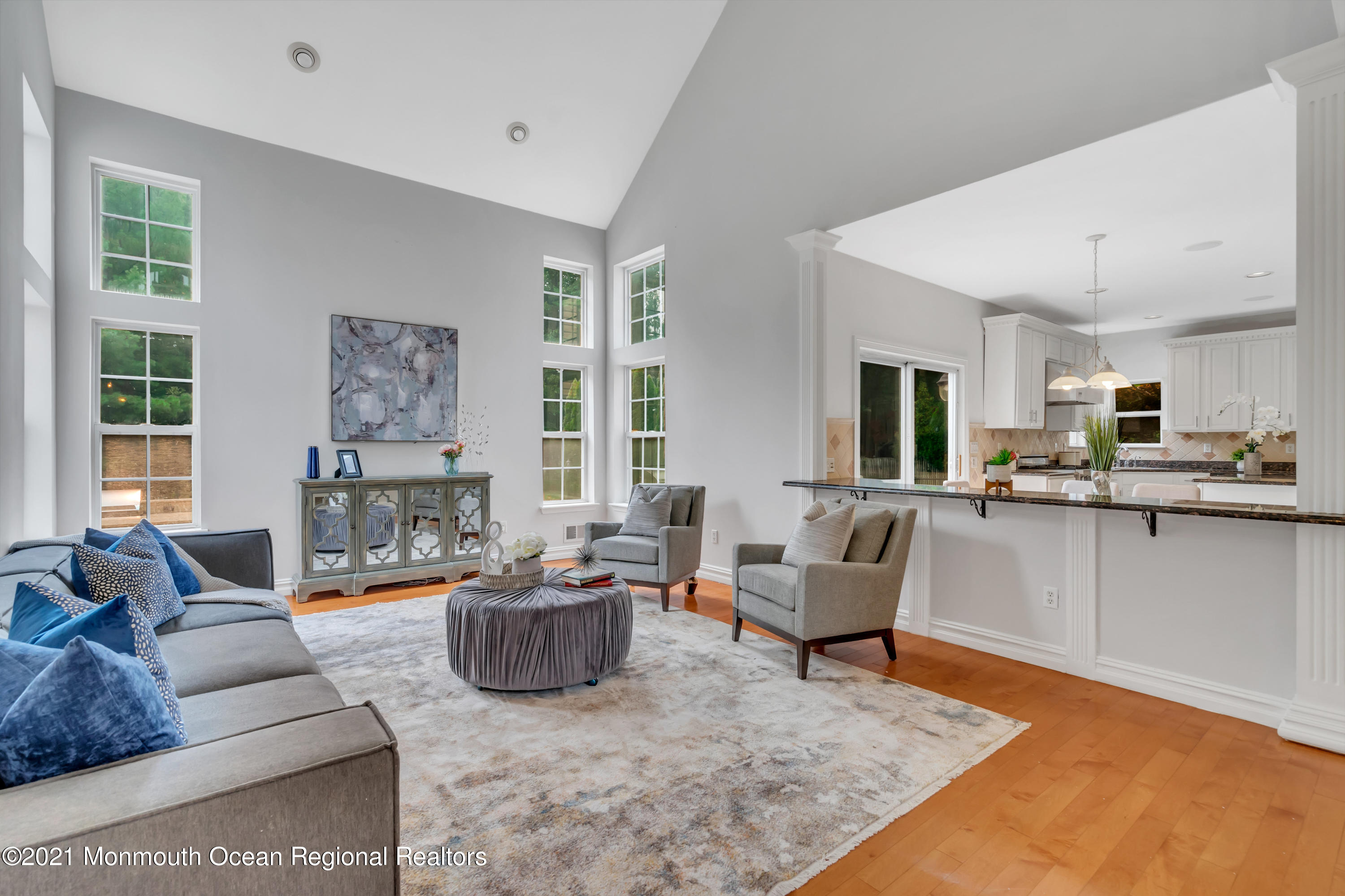 20 Highland Drive Jackson, NJ 08527 - Photo 16 of 62 a living room with furniture and a fireplace