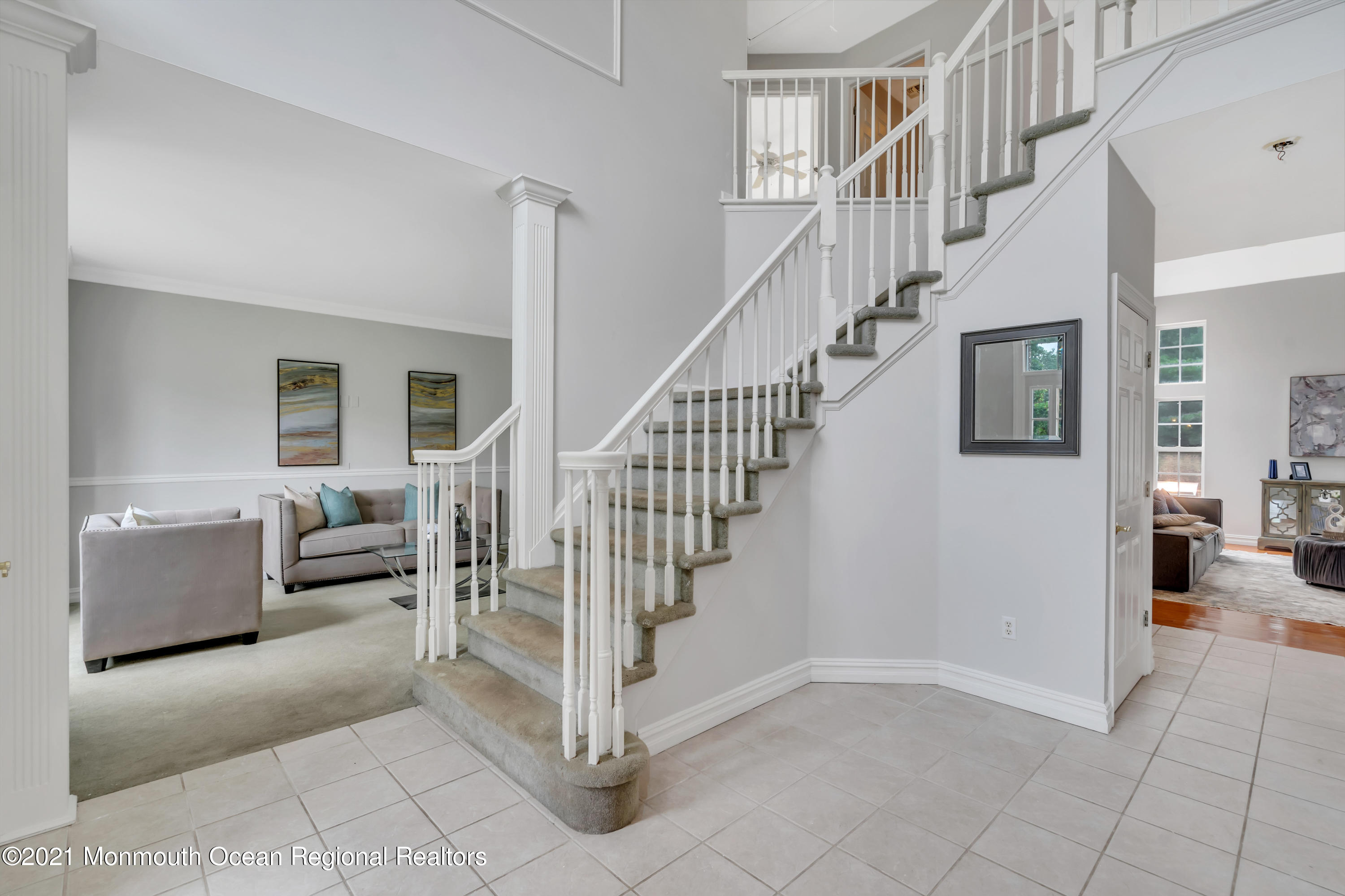 20 Highland Drive Jackson, NJ 08527 - Photo 8 of 62 a view of staircase with white walls and white walls