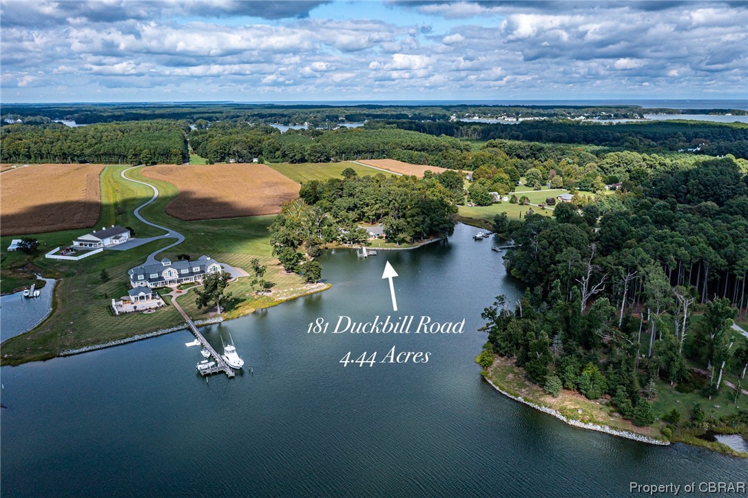 181 Duckbill Road White Stone, VA 22578 - Photo 2 of 50 Aerial view
