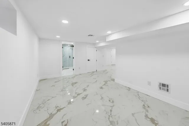 a view of a empty room