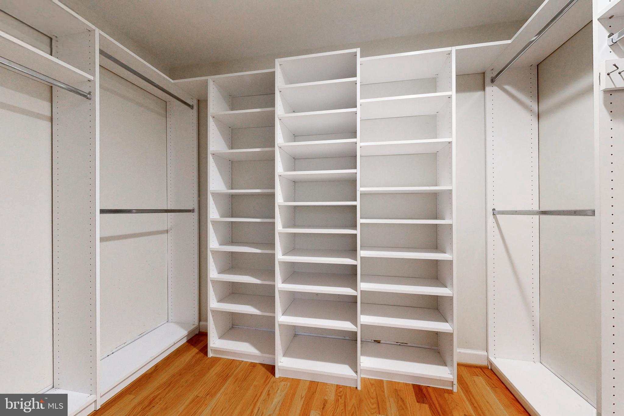 7920 Springway Road Baltimore, MD 21204 - Photo 19 of 49 a view of walk in closet with empty racks