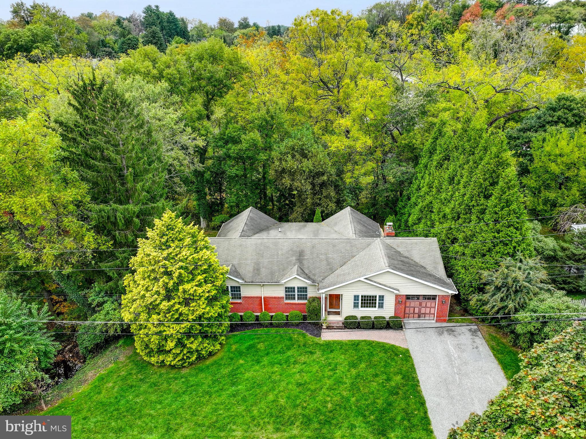 7920 Springway Road Baltimore, MD 21204 - Photo 2 of 49 an aerial view of a house with garden
