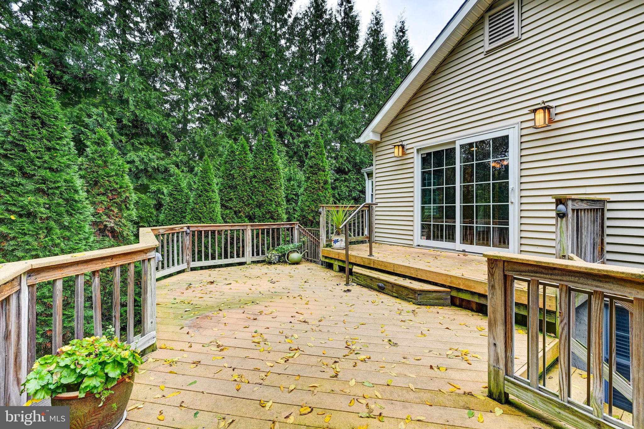 7920 Springway Road Baltimore, MD 21204 - Photo 34 of 49 a view of a wooden deck with a yard