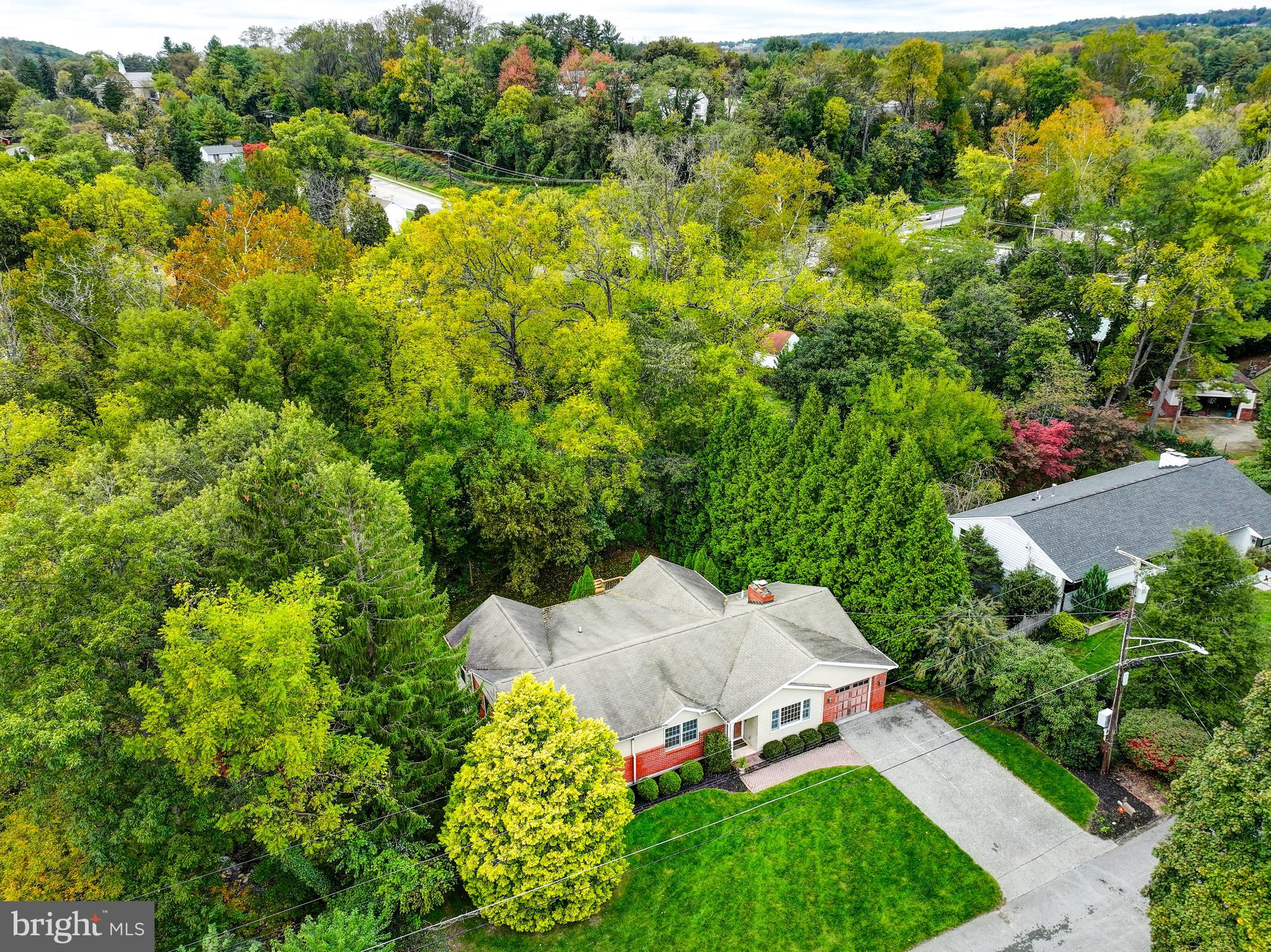 7920 Springway Road Baltimore, MD 21204 - Photo 45 of 49 an aerial view of a house with yard