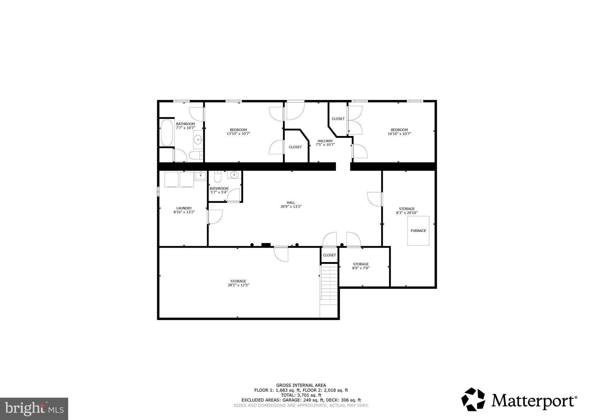 7920 Springway Road Baltimore, MD 21204 - Photo 48 of 49 a picture of a floor plan