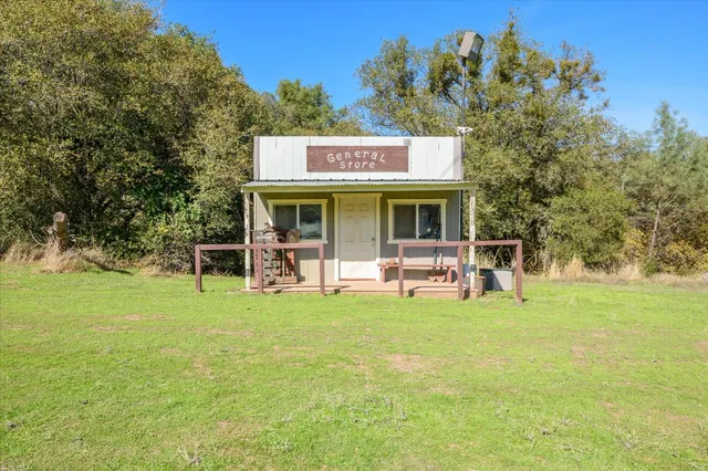 a sign on the side of a building